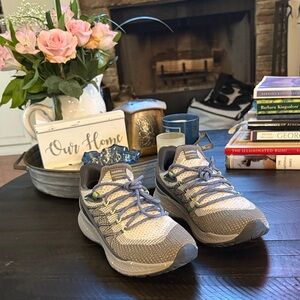 Merrell Gray and Green Athletic Shoes